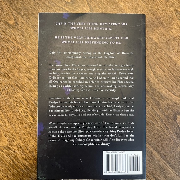 Powerless by Lauren Roberts indie booktok romance fantasy romantasy - Picture 2 of 6